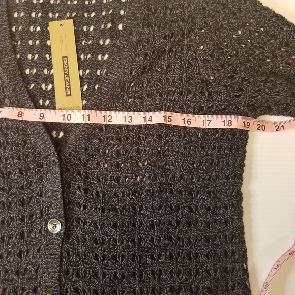 NWT DKNY Open Knit Cardi - Picture 4 of 8